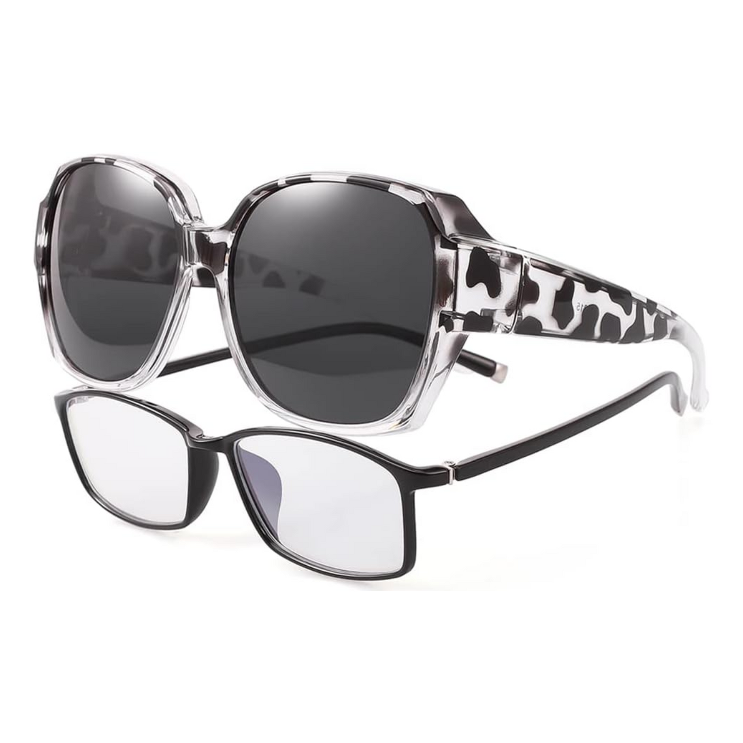LumiShade® Léopard - Lunettes Polarisées à Superposition
