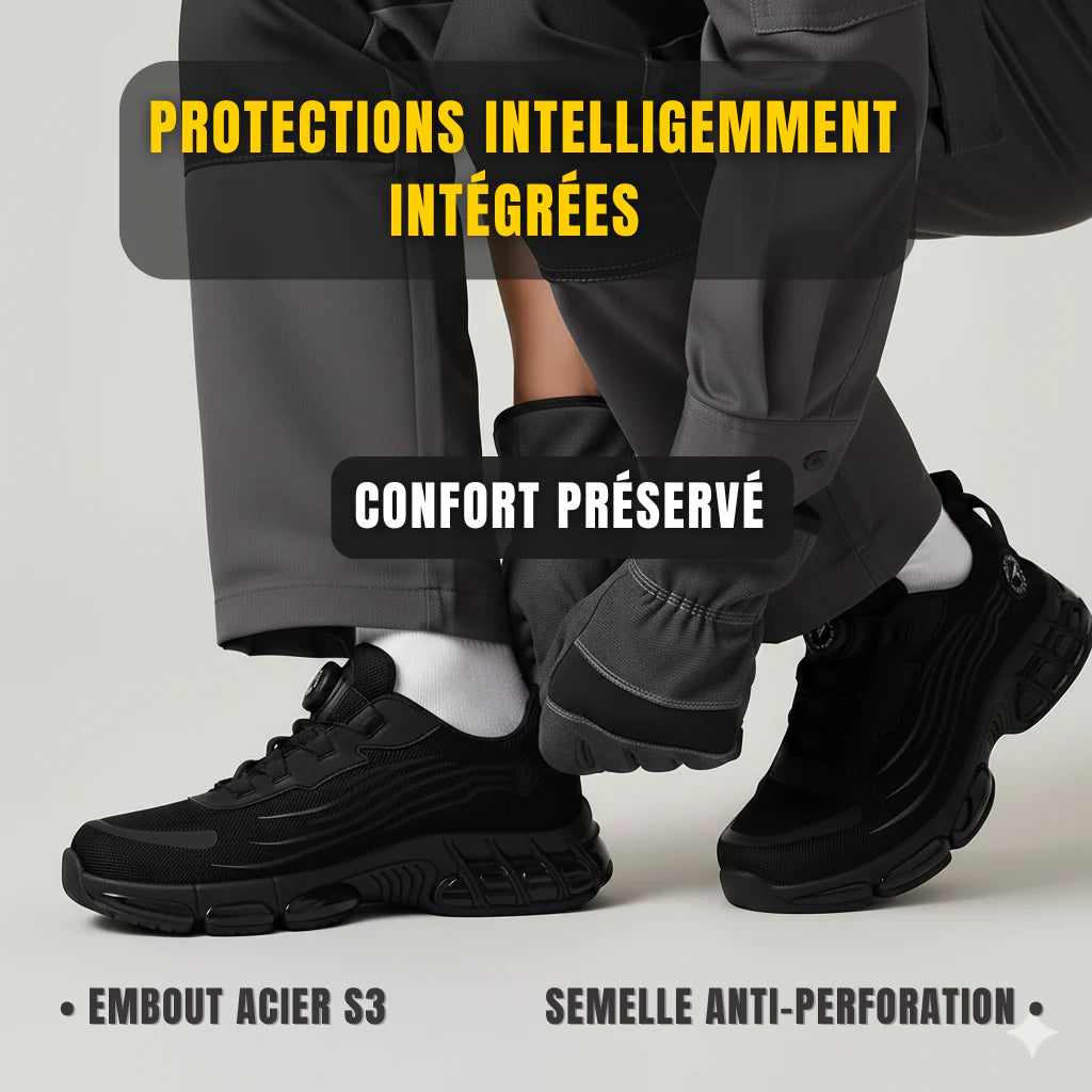 CALLOURA™ MAX ONE S3 : Sécurité & Confort 12h Non-Stop